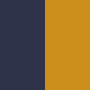 Chain Stitch Crew Men's - Dark Navy/Golden Yellow